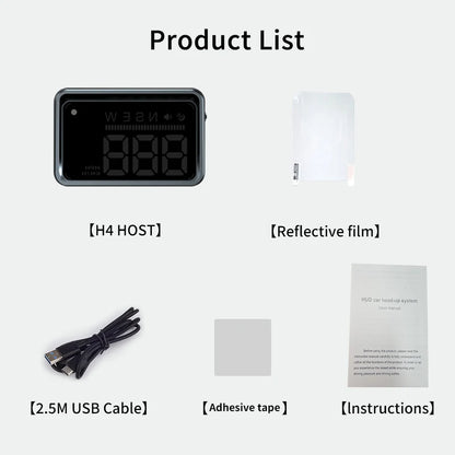 SpeedView HUD KM/H,MPH