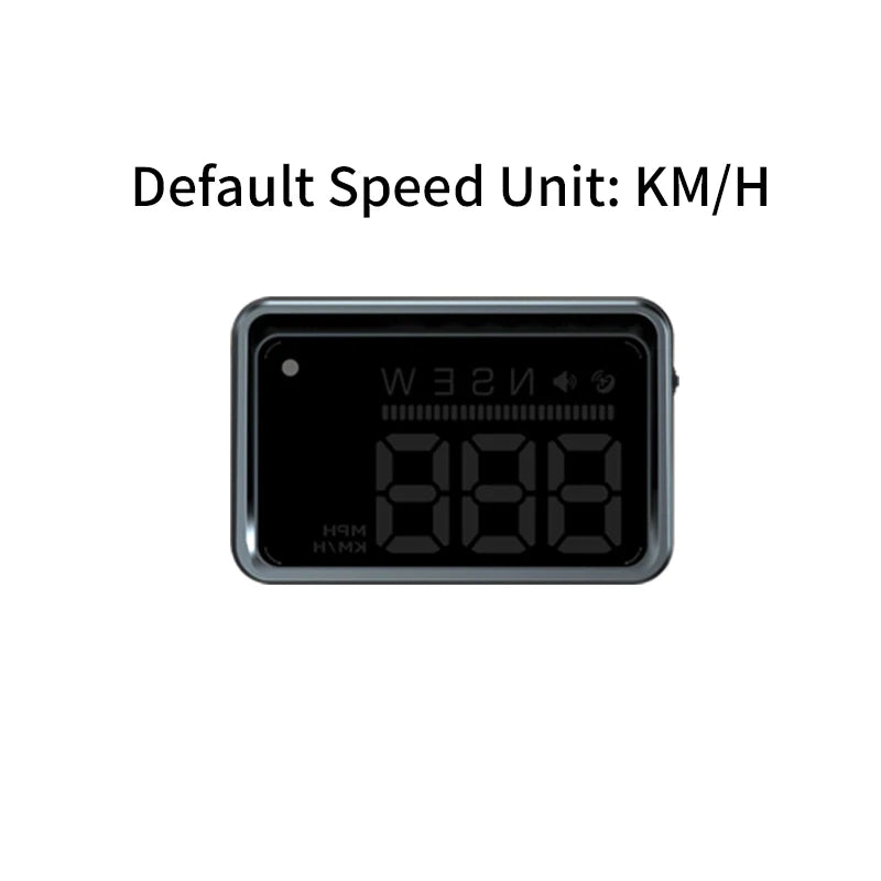 SpeedView HUD KM/H,MPH
